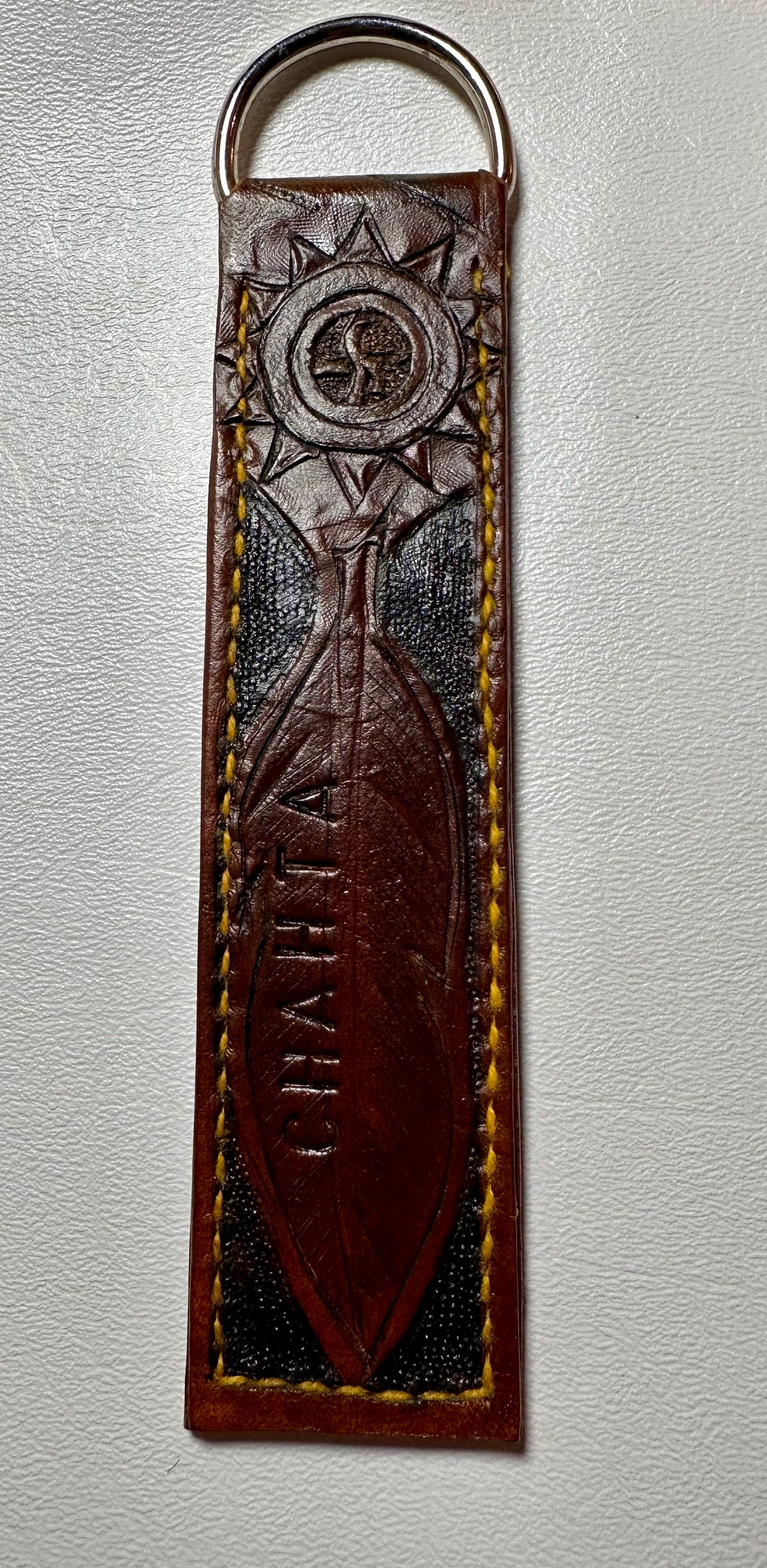 Chahta Leather Keyring