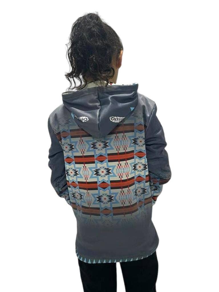GRY - Kids Hoodie 100%polyster Fabric Dry Fit