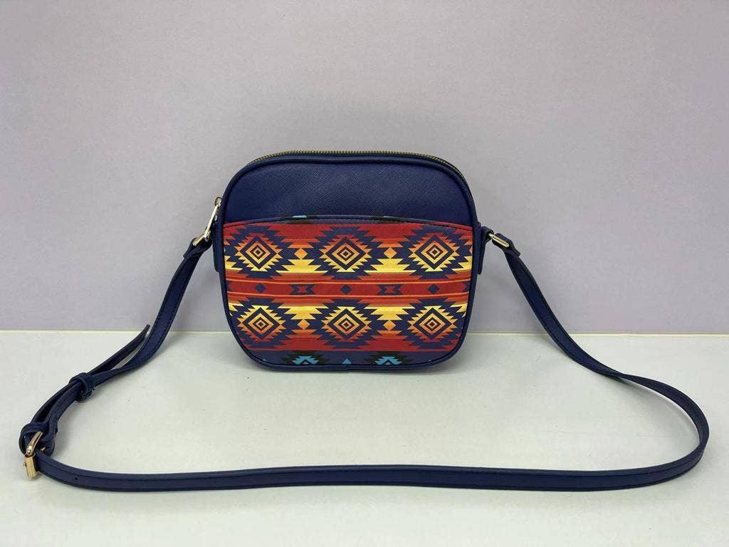 Crossbody Satchel - Dakota Navy
