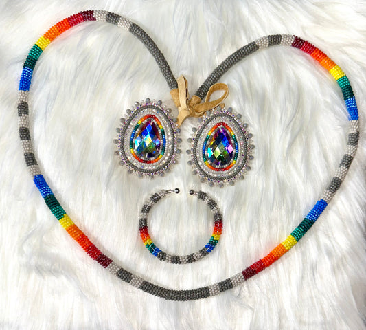 Beaded Rainbow Set