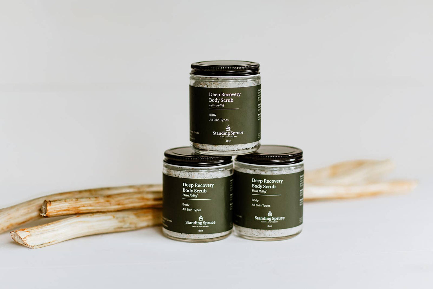 Deep Recovery Body Scrub | 8Oz jar or 10 oz bag