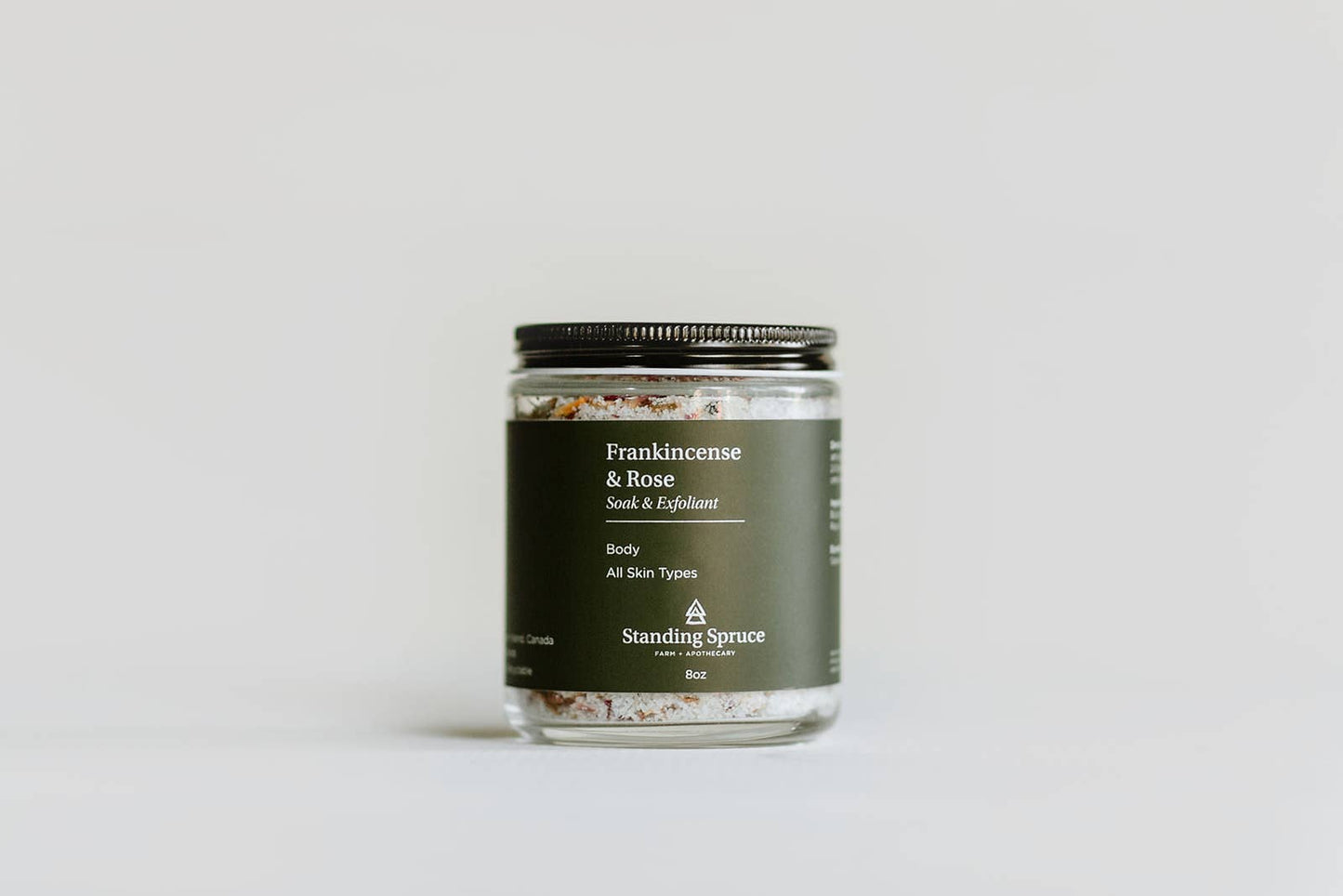 Frankincense & Rose, Soak & Exfoliant 8 Oz jar or 10 oz bag