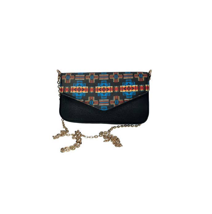 Shoulder Bag - Aztec Black