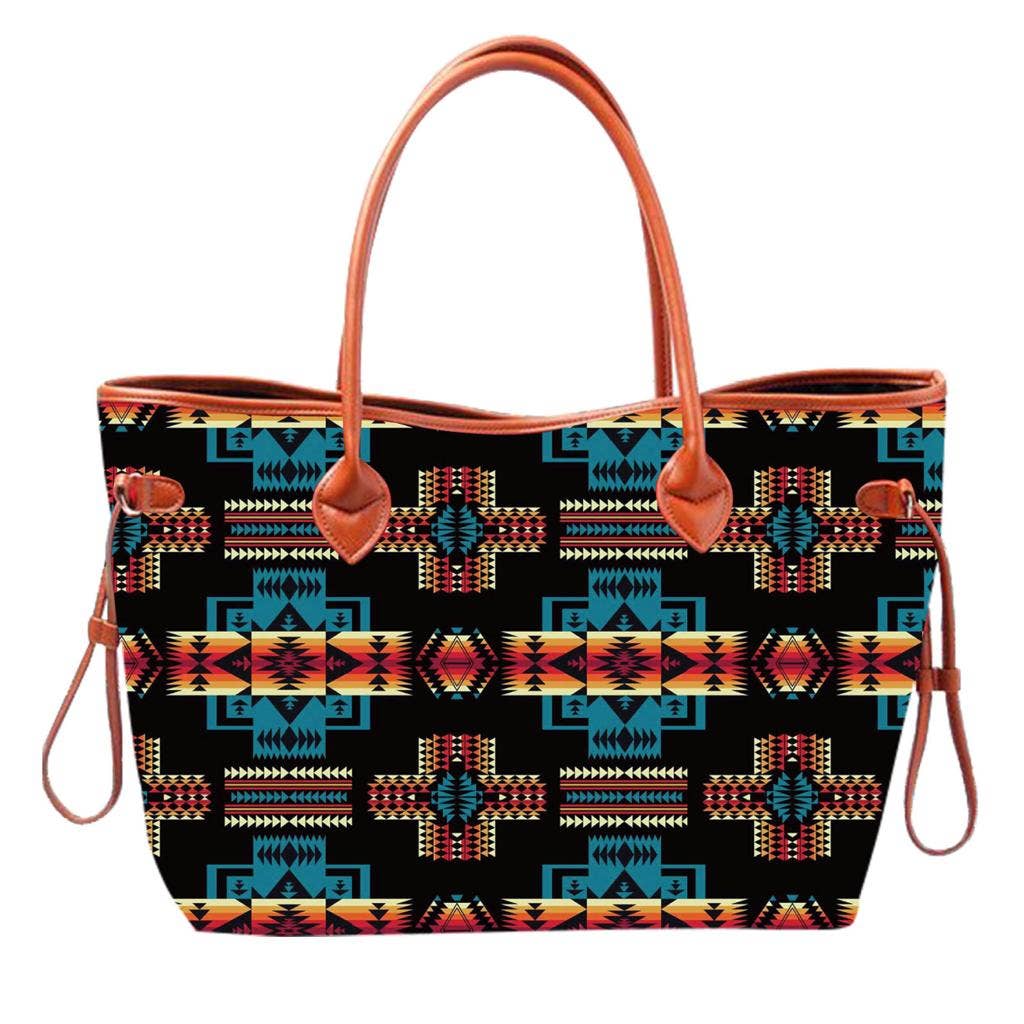 Large Canvas Tote - Black