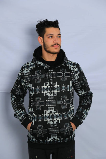 Hoodie Sweatshirt Sherpa Lining